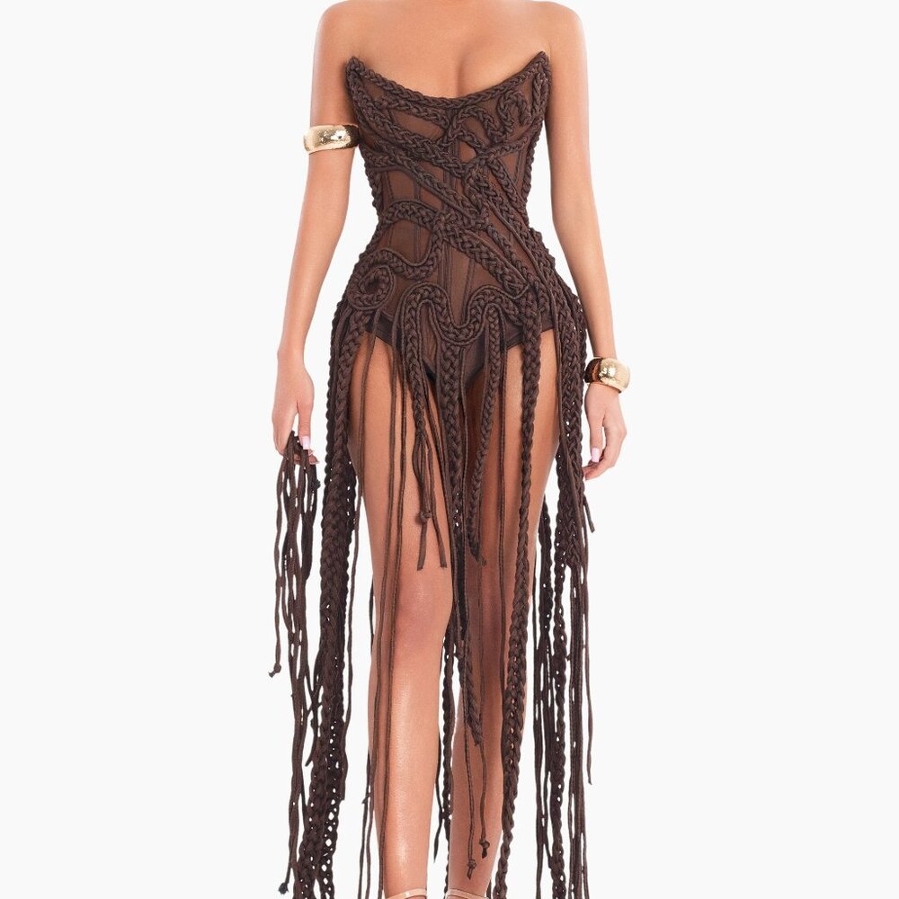 Albina Dyla Braided Birthday Dress